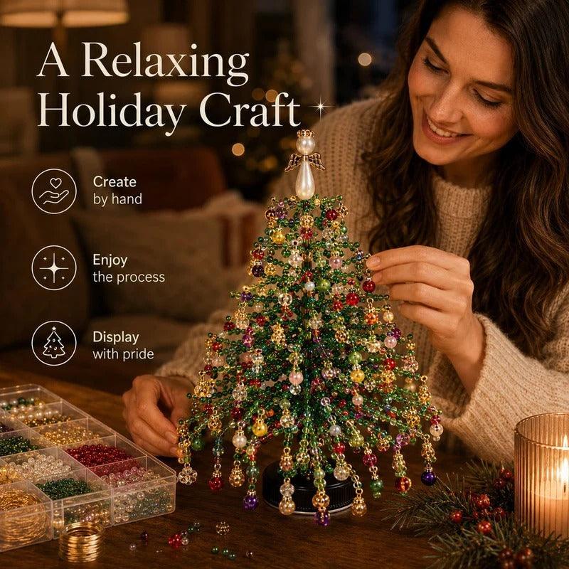 DIY Beaded Christmas Tree Kit