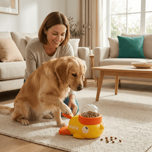 Little Yellow Duck – Interactive Chase Toy for Cats & Dogs