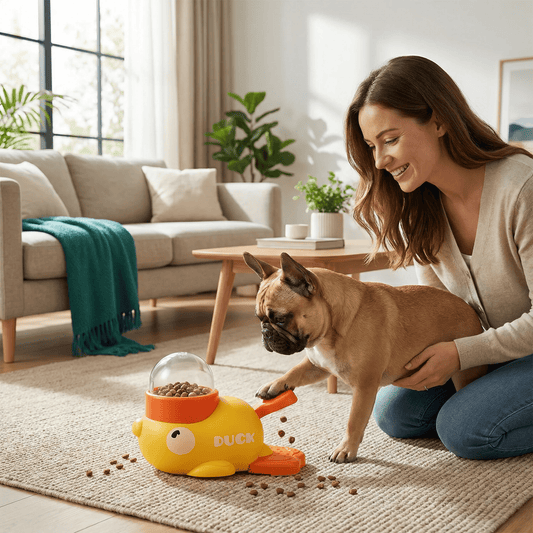 Little Yellow Duck – Interactive Chase Toy for Cats & Dogs