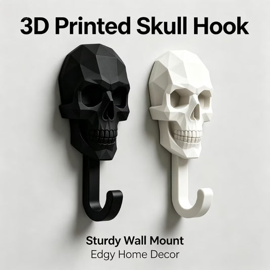 3D Printing Practical Skull-Shaped Hook