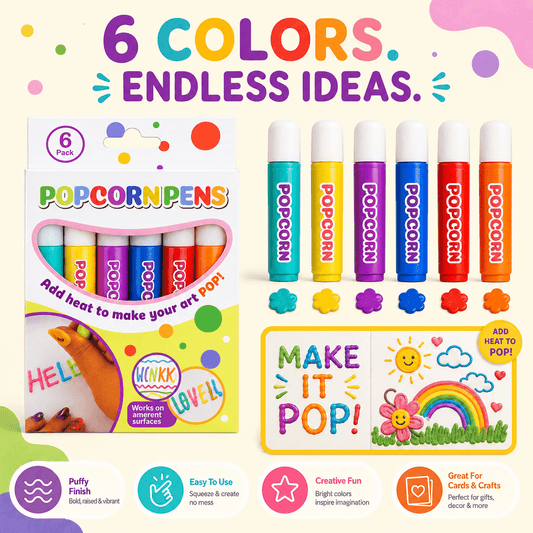 3D Relief Art Pen – Turn Flat Drawings Into Touchable 3D Art