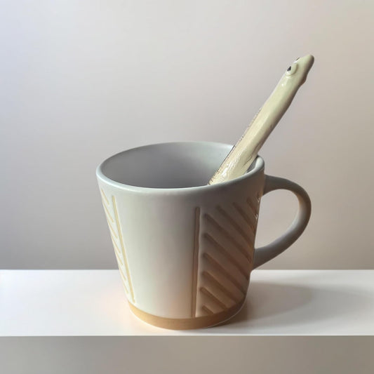 Handmade & Hand-Painted Unique Ceramic  Straw