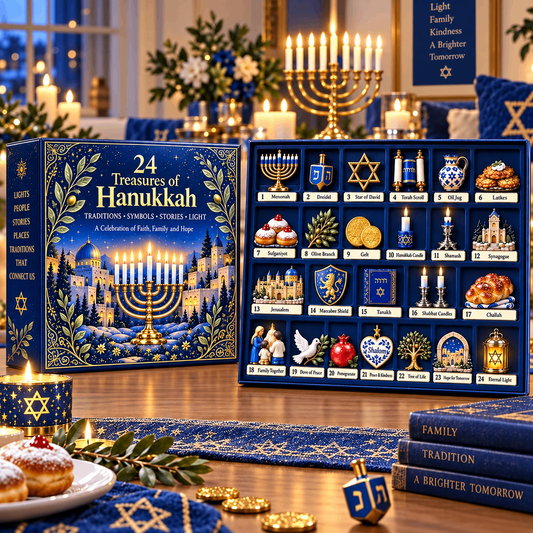Hanukkah Gift Calendar – 24 Treasures for the Festival of Lights