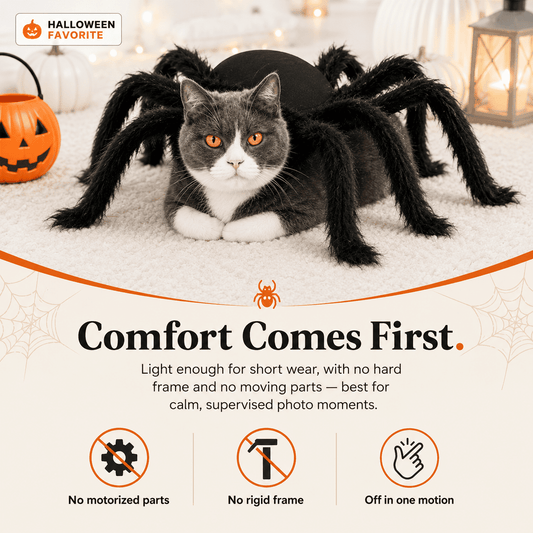 Giant Spider Pet Costume-Dog&Cat Costume