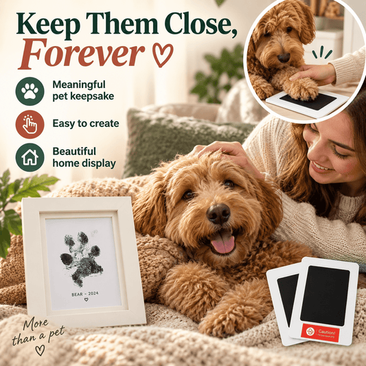Paw Print Ink Pad Kit with Frames – The Paw Print Bundle