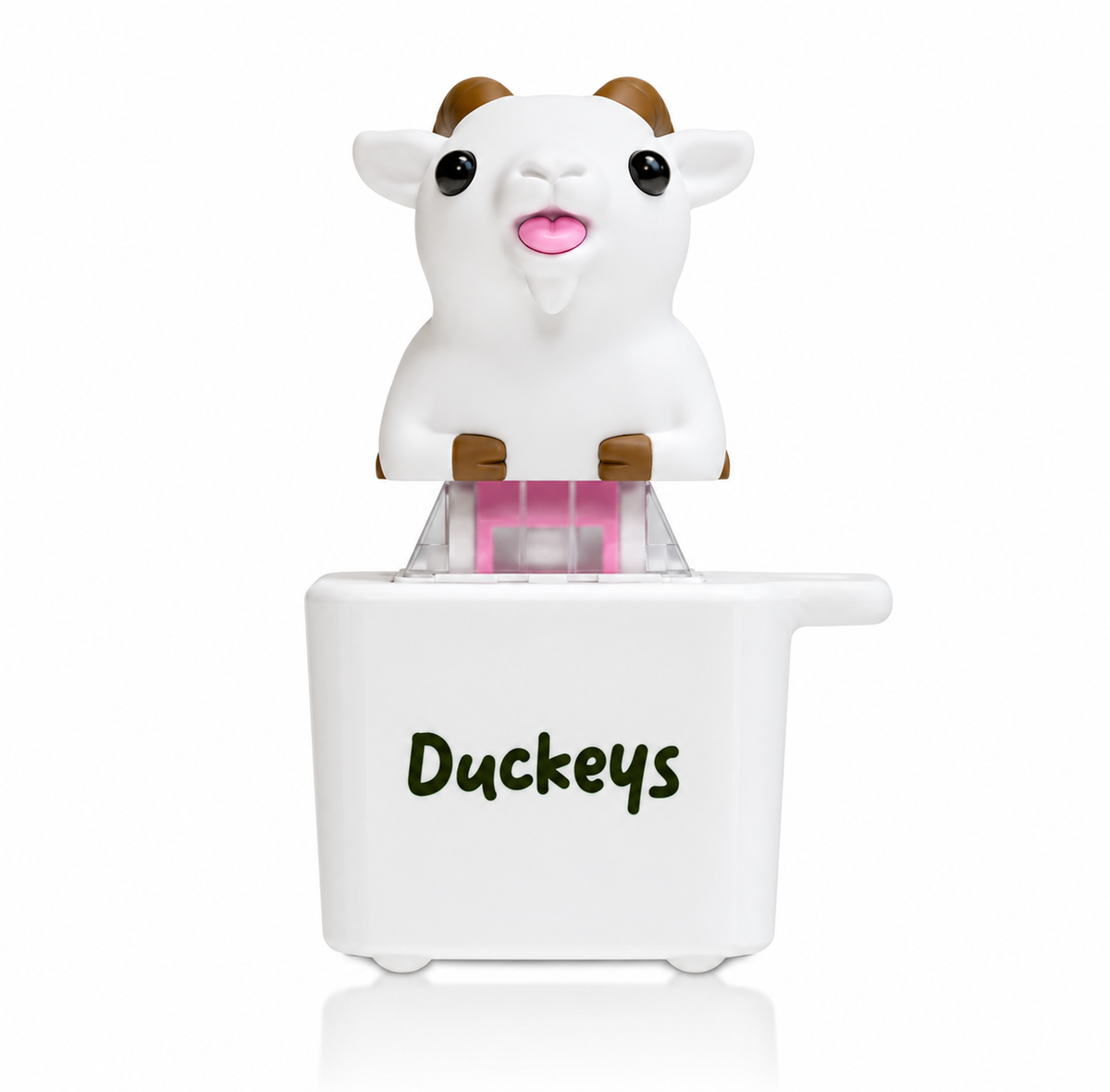 Squeaky Animal Keychain with LED Glow – Stress Relief Fidget