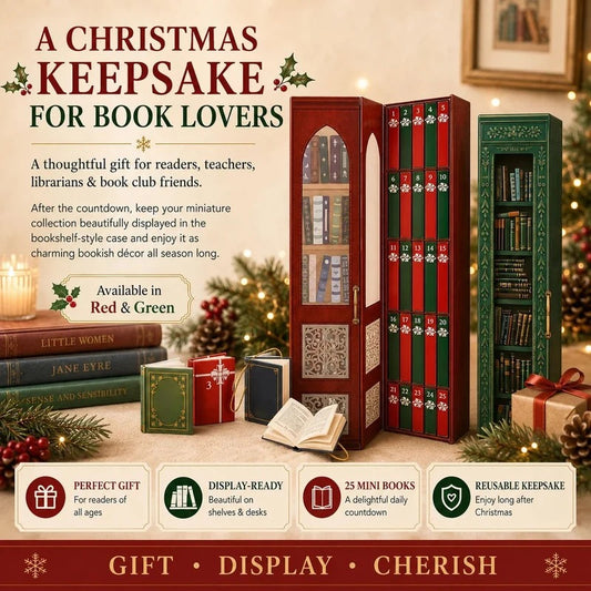 25-Day Mini Book Advent Calendar – A Book Lover's Christmas Countdown
