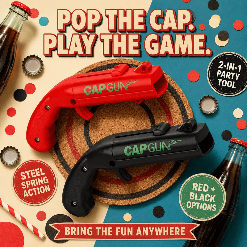 Lightweight Metal Plastic Bottle Cap Opener