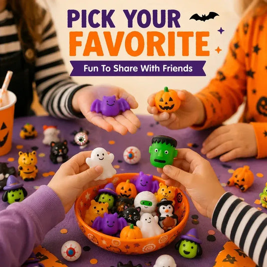 30PCS Halloween Squishy Toys