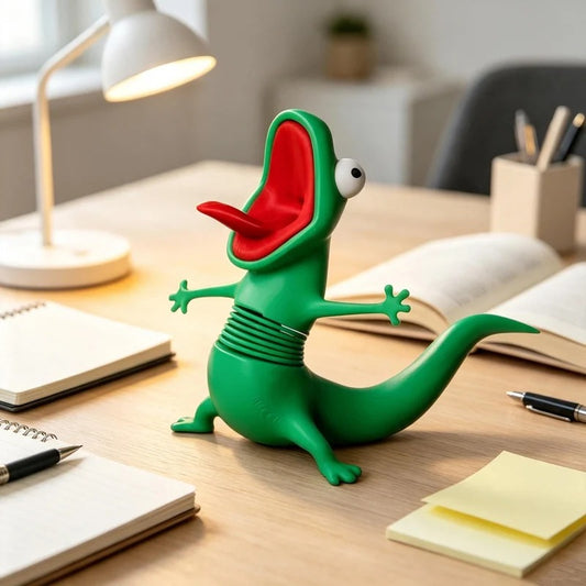 Wind-Dancing Lizard Motorcycle Ornament – Watch It Wiggle as You Ride