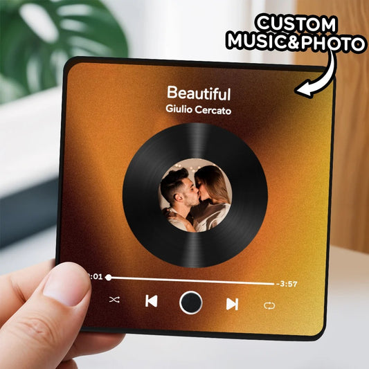 Personalized Photo Album Fridge Magnet