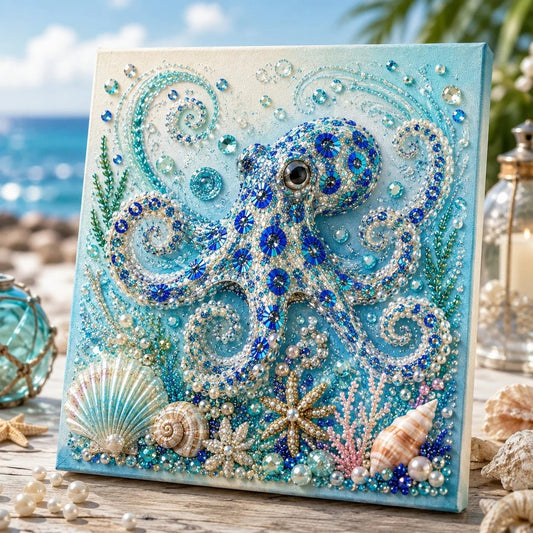 Ocean Pearl Art DIY Kit – Coastal Craft Project
