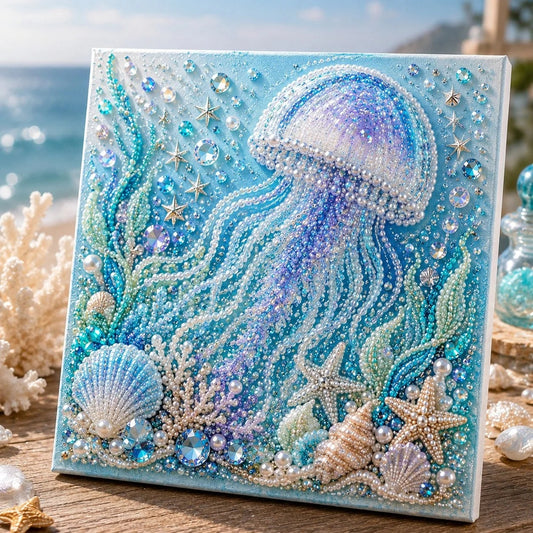 Ocean Pearl Art DIY Kit – Coastal Craft Project