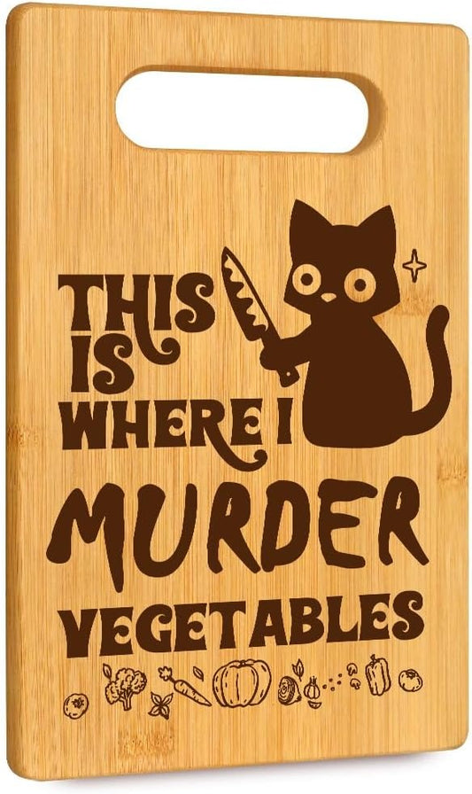 The Cutting Board Where Veggies Meet Their End