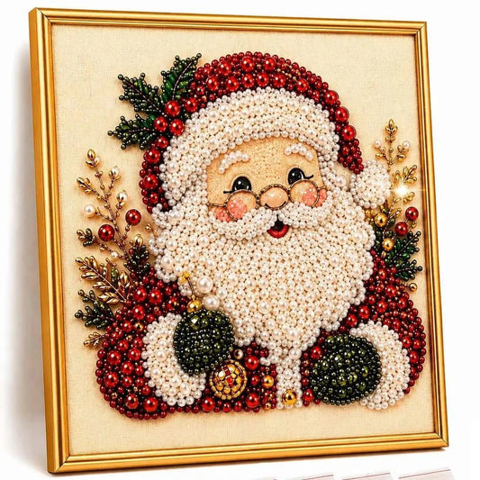 Christmas Santa Claus Pearl Art Kit