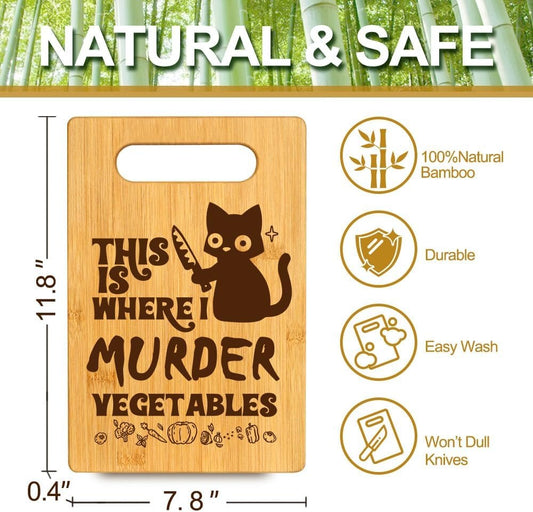 The Cutting Board Where Veggies Meet Their End