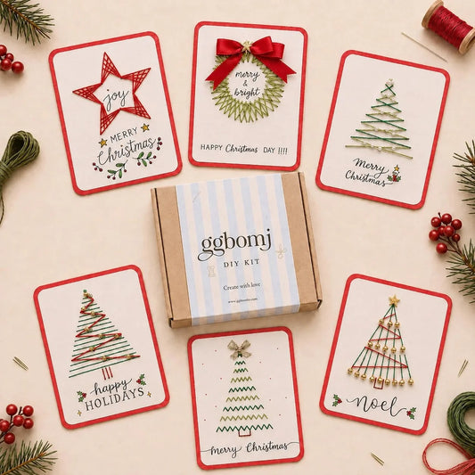 Merry Christmas Card DIY Kit
