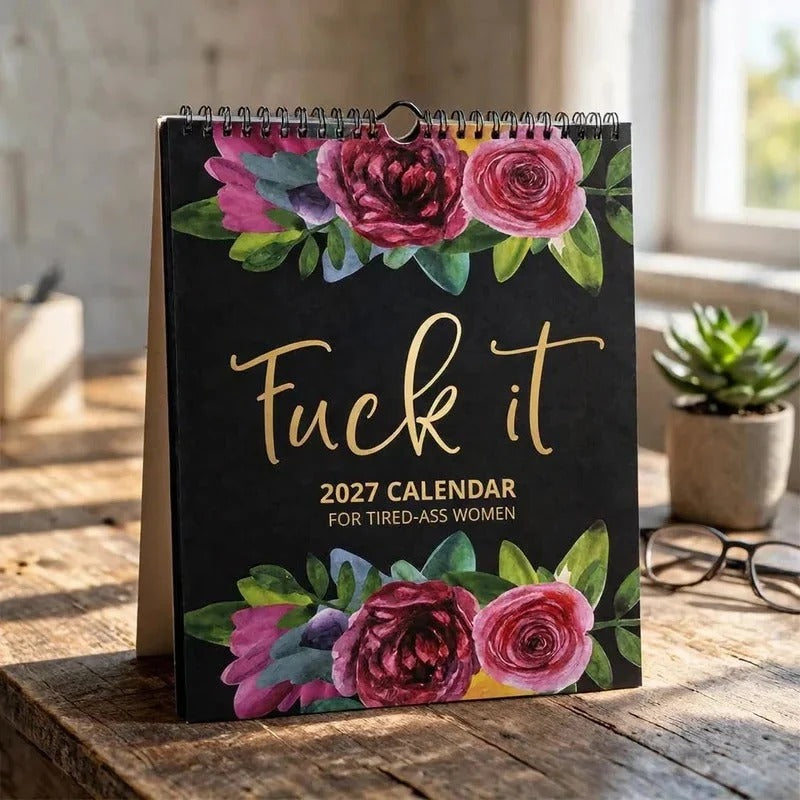 2027 Sweary Mental Health Calendar