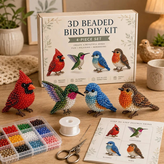 Tiny 3D Beaded Animal DIY Kit