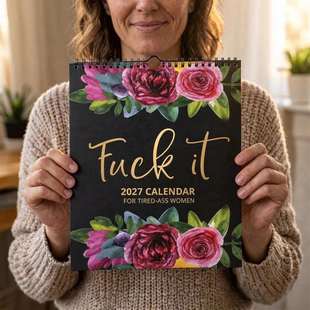 2027 Sweary Mental Health Calendar