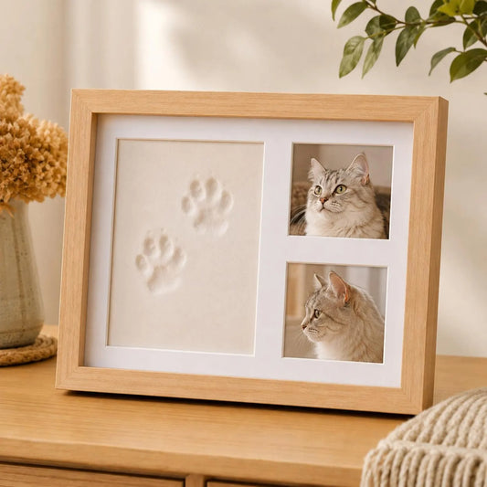 Paw Print Clay Kit with Photo Frame – Forever Paws