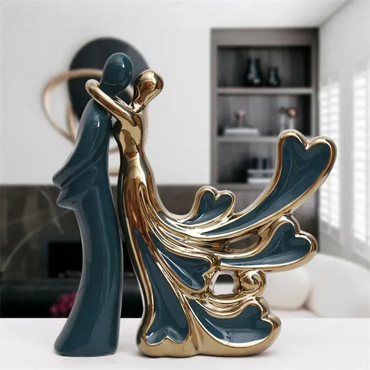 Romantic Couple Figurine Home Decor