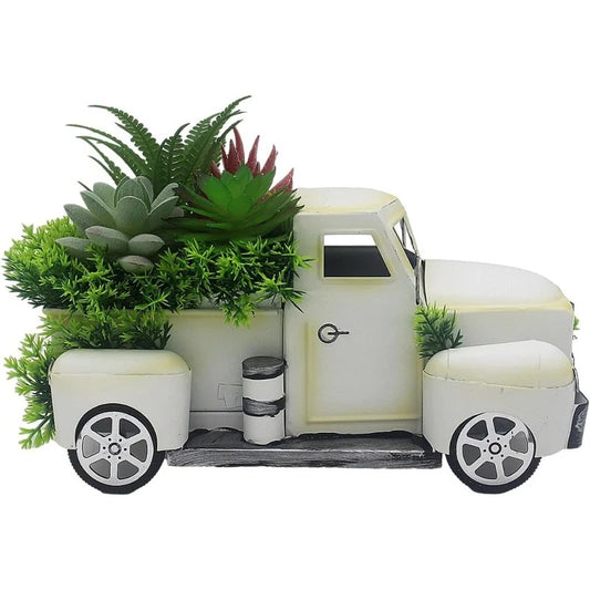 This Little Pickup Truck Is Hauling Succulents