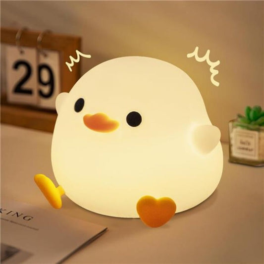 Duck Lamp, Cute Pea Duck Night Light
