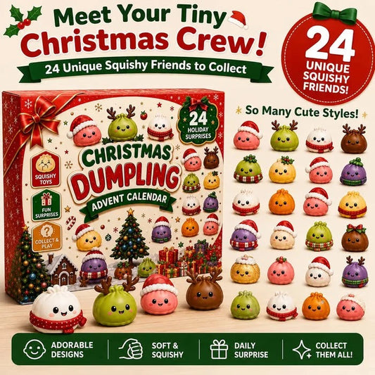 24-Day Mini Squishy Christmas Advent Calendar