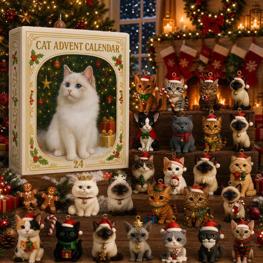 24 Days of Christmas Cats Advent Calendar – 24 Cute Cat Surprises
