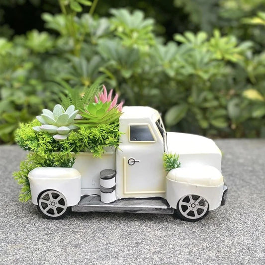This Little Pickup Truck Is Hauling Succulents