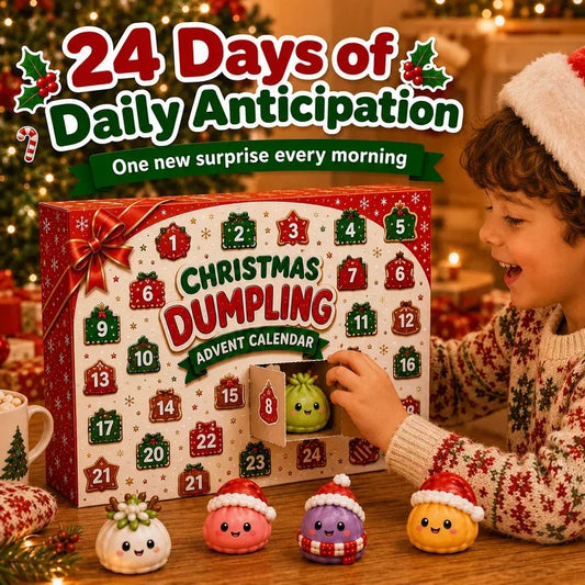 Christmas Dumpling Advent Calendar 2026 - 24 Days of Squishy Surprises
