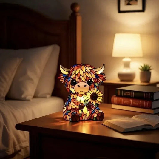 Highland Cow LED Night Light