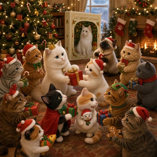 24 Days of Christmas Cats Advent Calendar – 24 Cute Cat Surprises