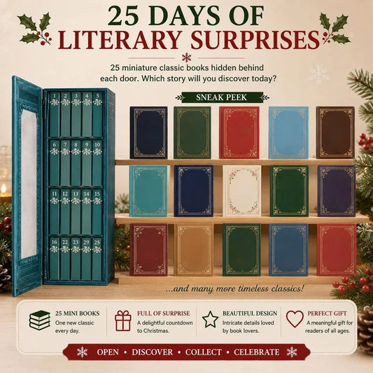 25-Day Mini Book Advent Calendar – A Book Lover's Christmas Countdown