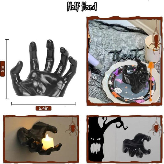 Creepy Hand Candle Holders