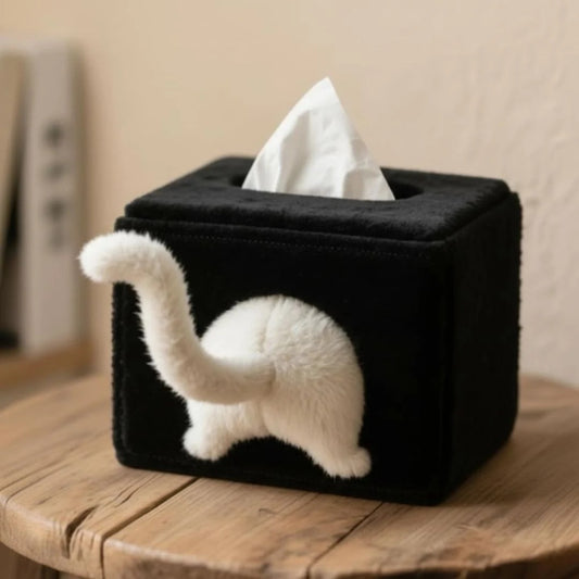 The Cat Butt Tissue Box